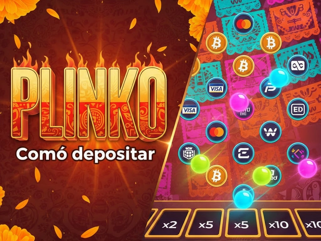 Cómo depositar y retirar en un casino con Plinko