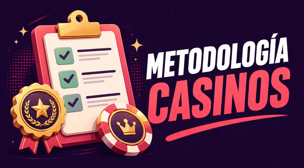 Nuestra metodología para elegir los mejores casinos online